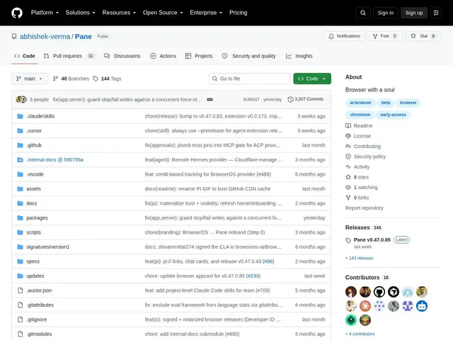 Preview of Pane