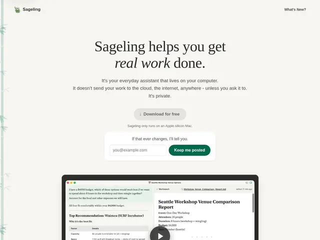 Preview of Sageling