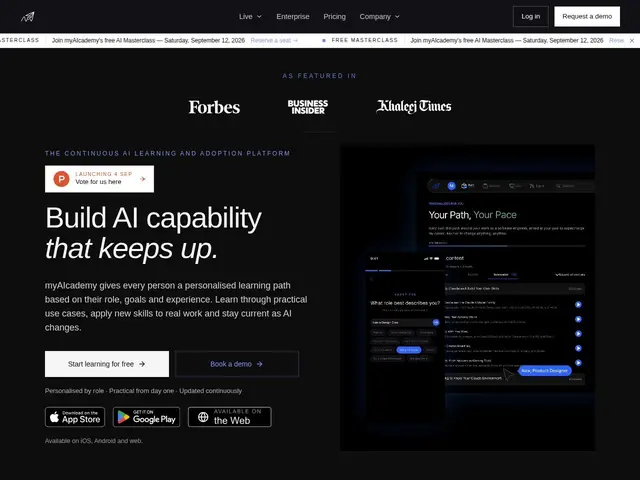 Preview of myAIcademy