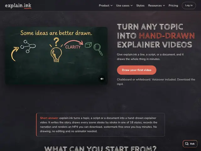 Preview of explain.ink