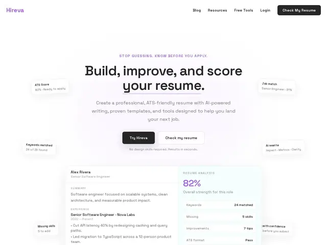 Preview of Hireva
