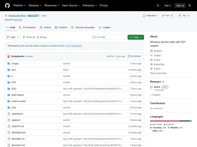 Preview of WinZST
