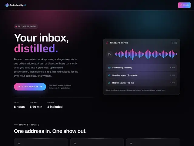 Preview of AudioReality