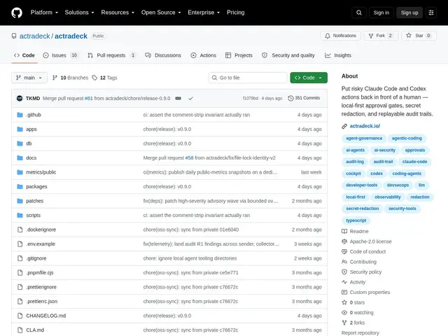 Preview of ActraDeck