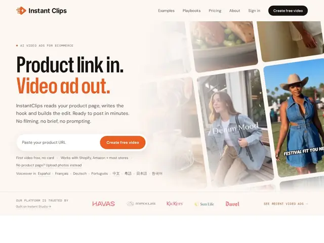 Preview of InstantClips