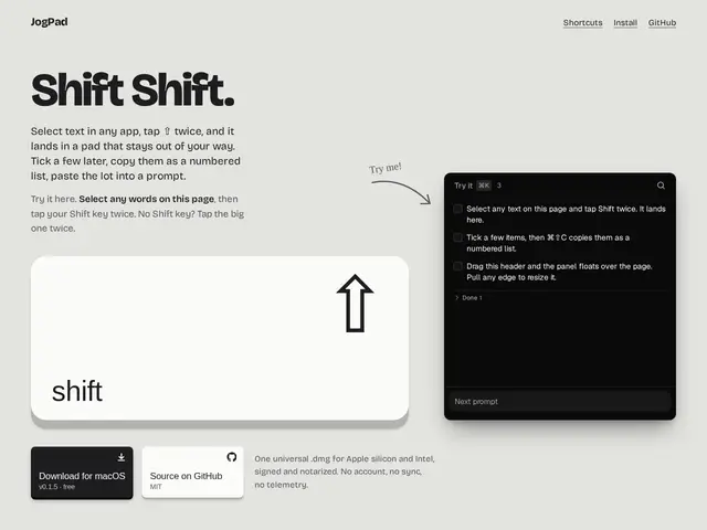 Preview of JogPad