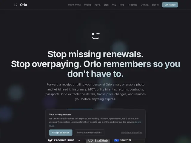 Preview of Orlo
