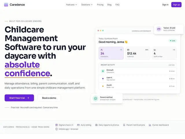 Preview of Caredence