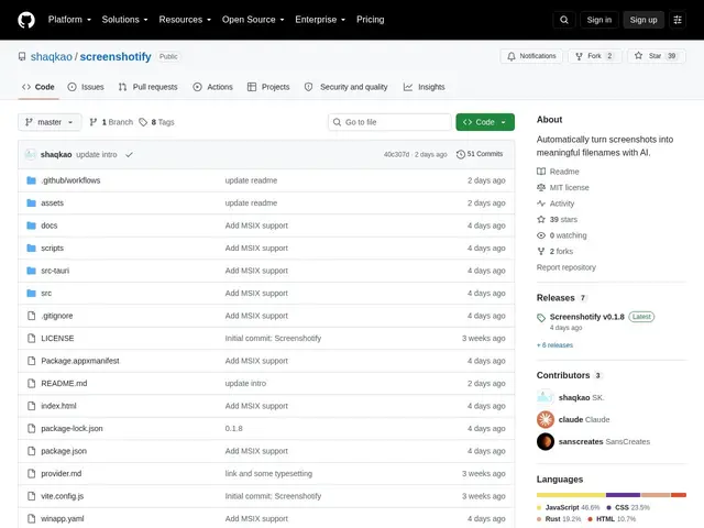 Preview of Screenshotify