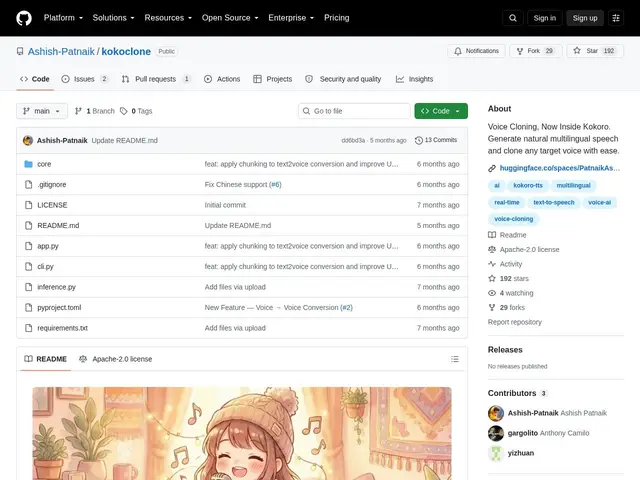 Preview of KokoClone