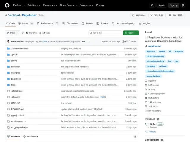 Preview of PageIndex