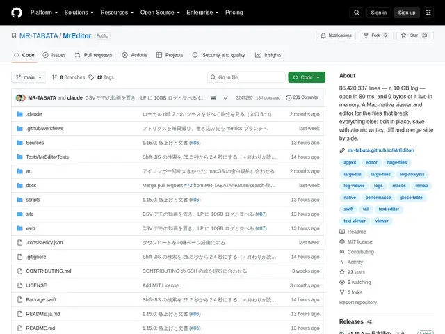 Preview of MrEditor