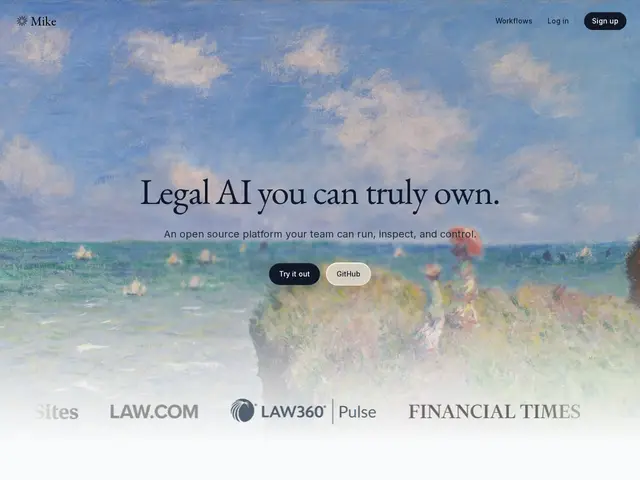 Preview of Mike (Open-Source Legal AI)