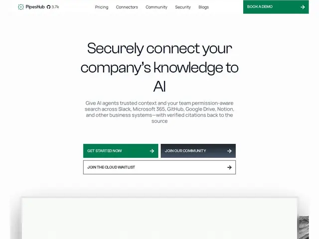 Preview of PipesHub