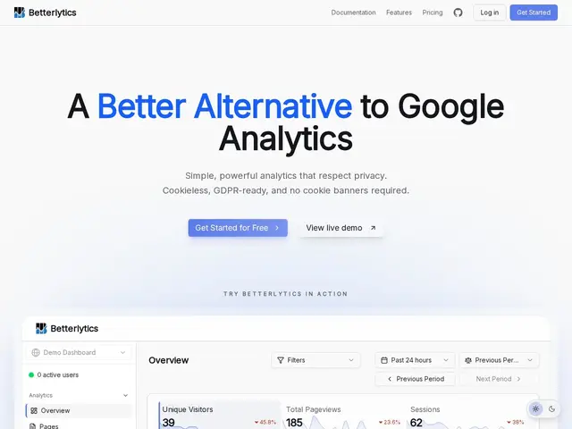 Preview of Betterlytics