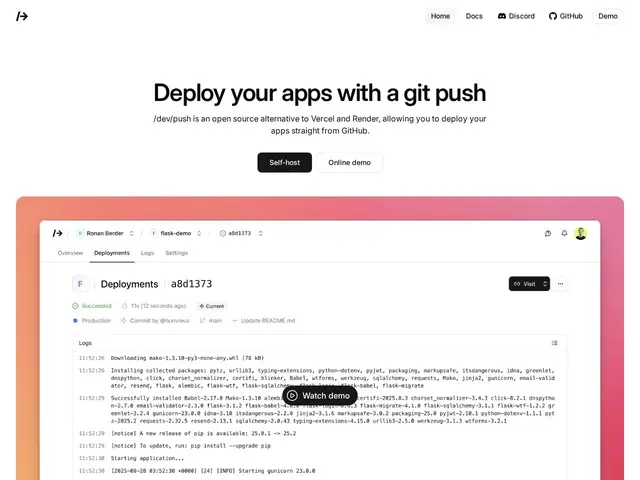Preview of /dev/push