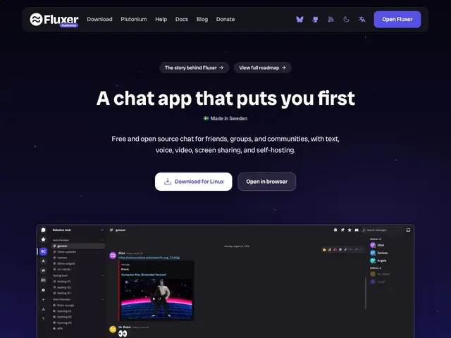 Preview of Fluxer