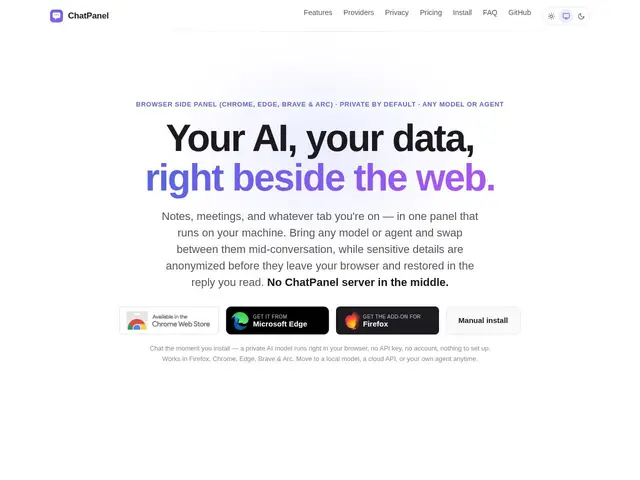 Preview of ChatPanel