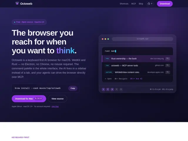 Preview of Octoweb