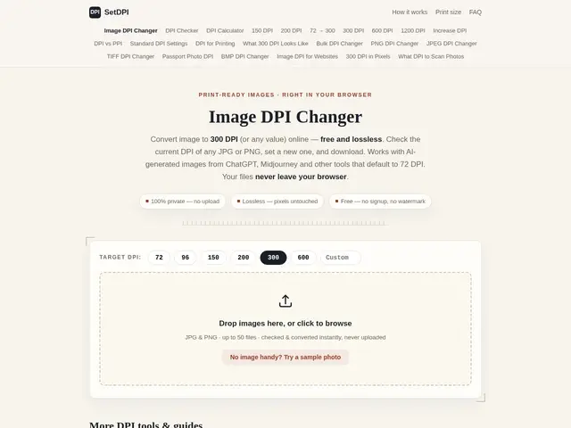 Preview of SetDPI