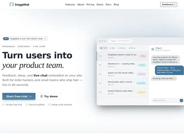 Preview of SeggWat