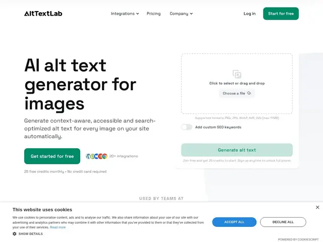 Preview of AltTextLab